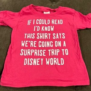 If I could read Tshirt size 3T